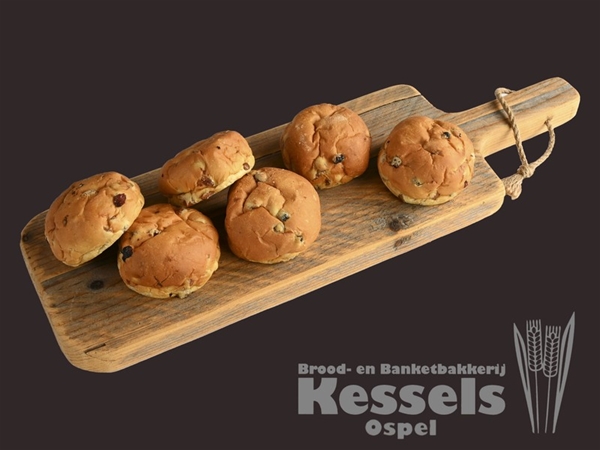 Krentenbollen 6 stuks