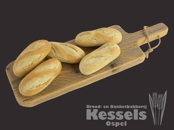 ongebakken pistolets wit